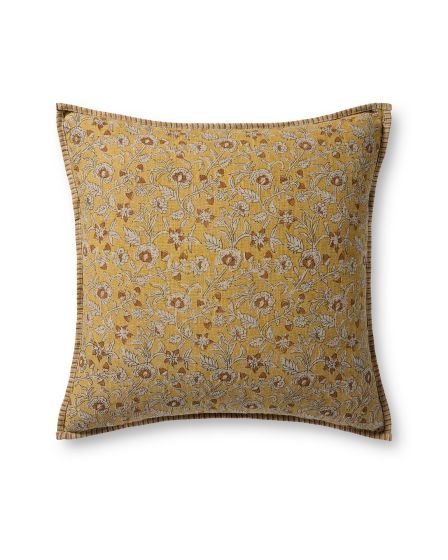 PLL0164 Gold/Multi 22" Pillow