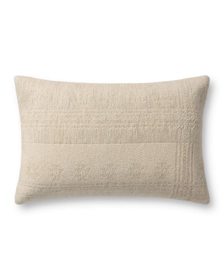 PLL0171 Natural 13"x21" Lumbar Pillow