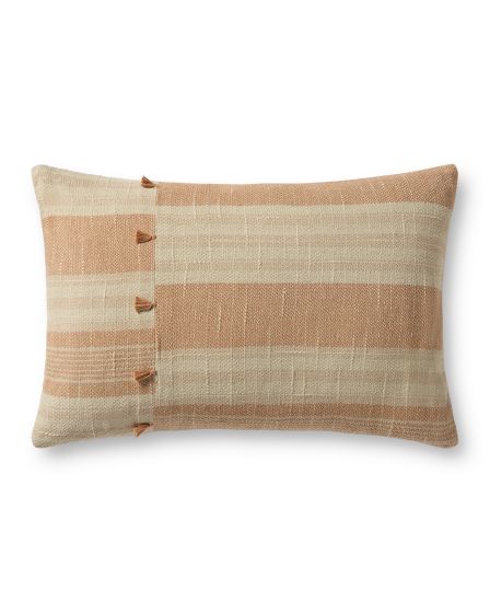 Evangeline Rust/Multi 13"x21" Lumbar Pillow