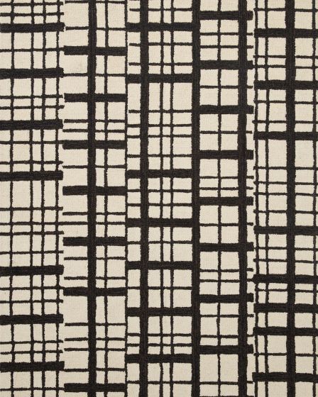 Polly POL-02 Black/Ivory Area Rug