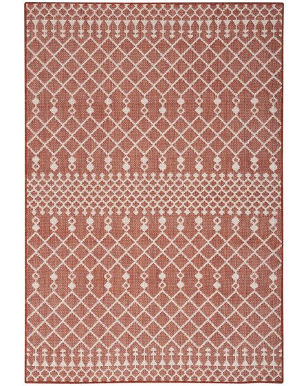 Positano POS02 Terracotta Area Rug