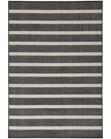 Positano POS03 Black Ivory Area Rug