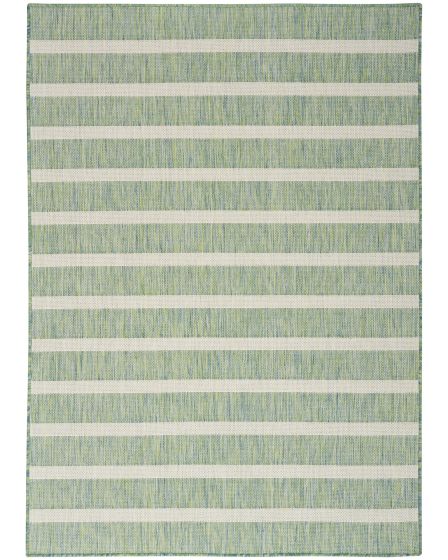 Positano POS03 Blue Green Ivory Area Rug