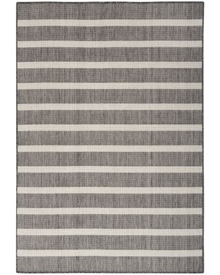 Positano POS03 Charcoal Ivory Area Rug