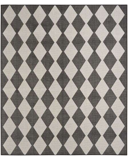 Positano POS04 Black Area Rug