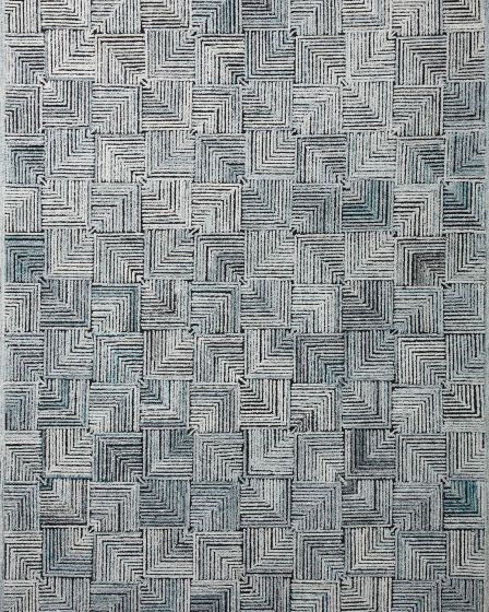 Prescott PRE-03 Arctic Blue Area Rug