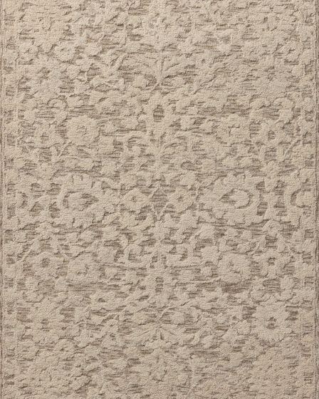 Prudence PRU-01 Stone/Ivory Area Rug