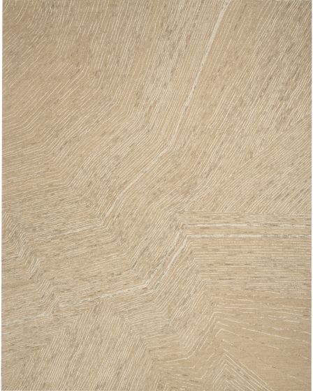 Pure Angles ANG01 Camel 3'9"x5'9" Area Rug
