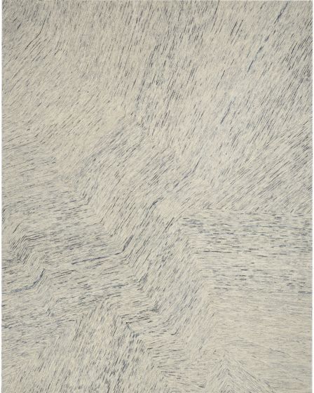 Pure Angles ANG01 Grey 3'9"x5'9" Area Rug