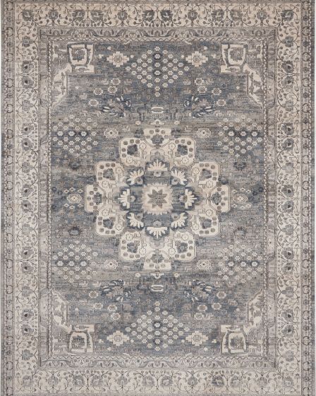 Quarry QUA07 Grey/Ivory Area Rug