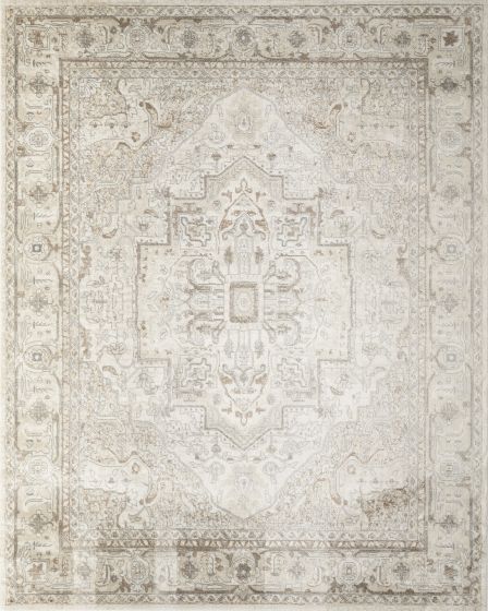 Quarry QUA18 Beige 2'2"x3'9" Area Rug