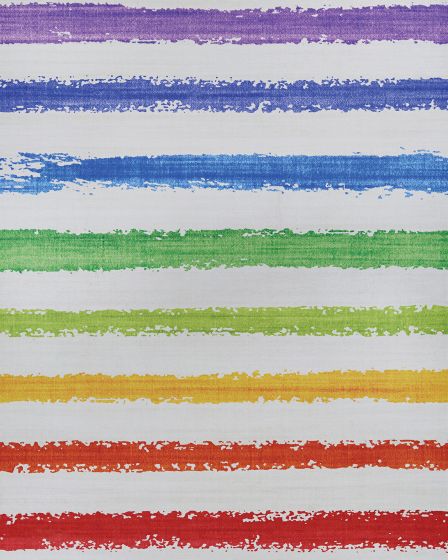 Rainbow Flavors Spearmint/Multi Rug