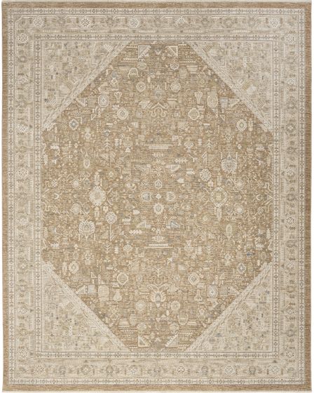 Retreat RET03 Mocha 5'3"x7'6" Area Rug
