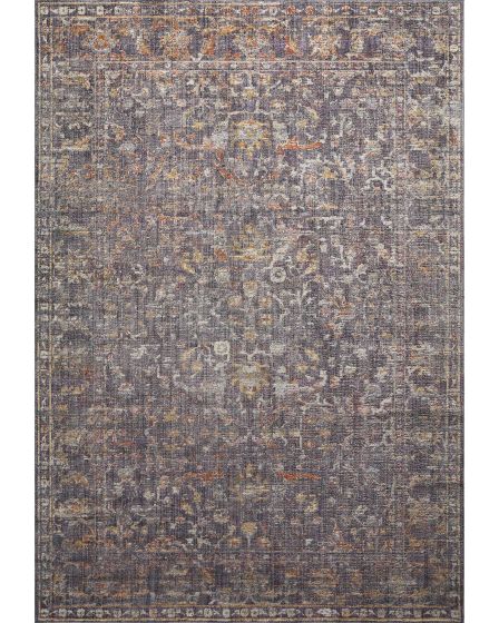 Rosemarie ROE-04 Graphite/Multi Area Rug