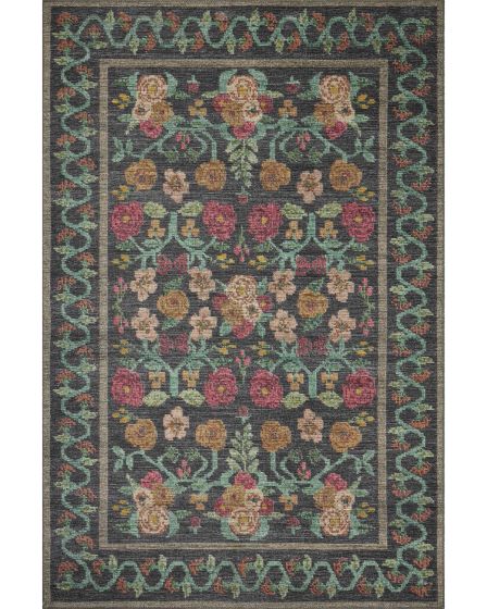 Rosa RSA-01 Black Area Rug