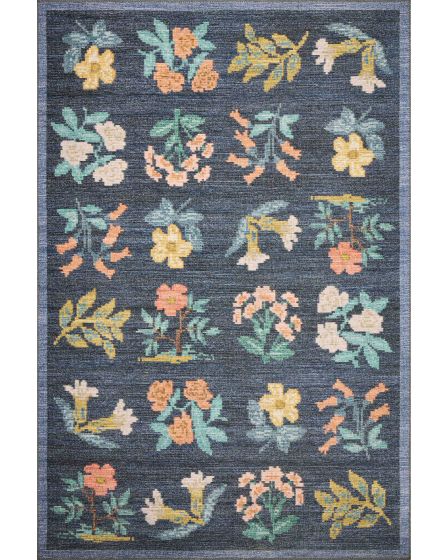 Rosa RSA-03 Navy Area Rug