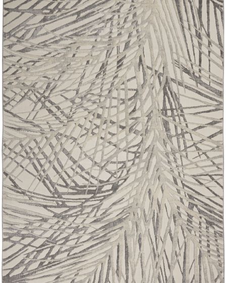 Rustic Textures RUS17 Ivory/Grey Area Rug