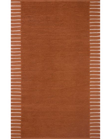 Sadie SAD-01 Terracotta Area Rug