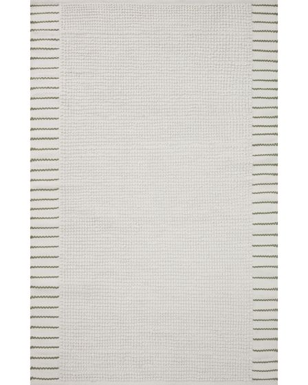 Sadie SAD-01 White Area Rug