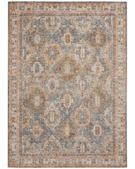 Sahar SHR01 Blue Area Rug