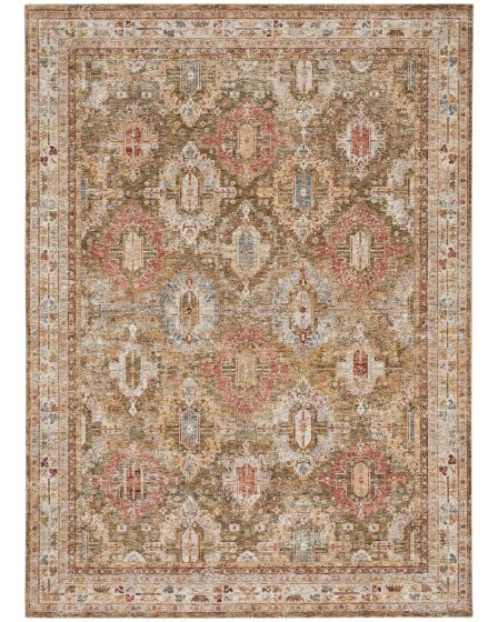 Sahar SHR01 Green Area Rug