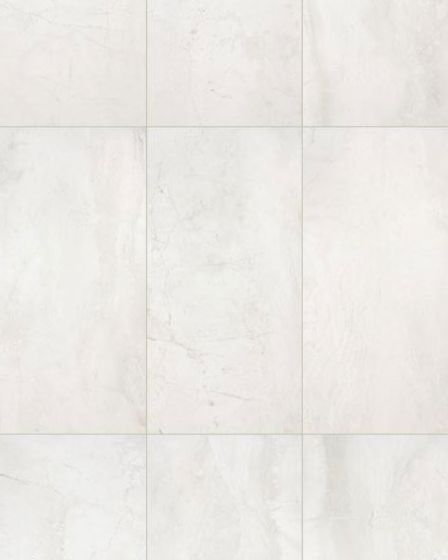 S.A.L.T. White Porcelain Marble Tile