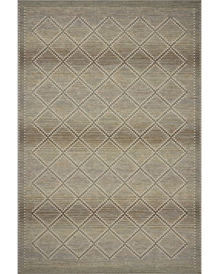 Saylor SAY-04 Stone/Ivory 2'3"x7'7" Runner Rug