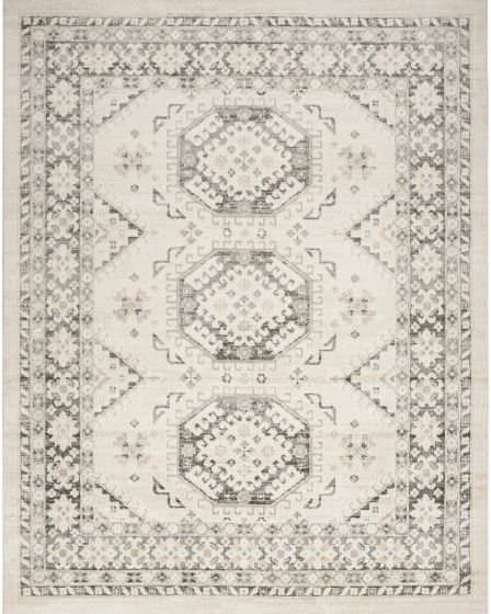 Serenity Home SRH01 Ivory Grey Area Rug