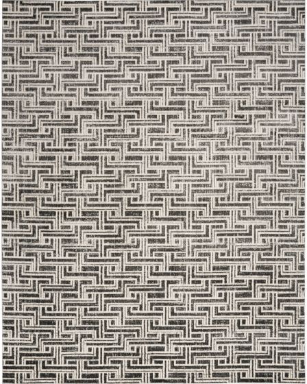 Serenity Home SRH04 Grey Ivory Area Rug