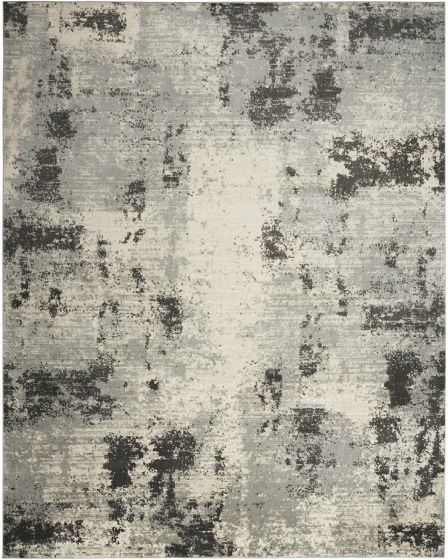 Serenity Home SRH06 Ivory Grey Area Rug