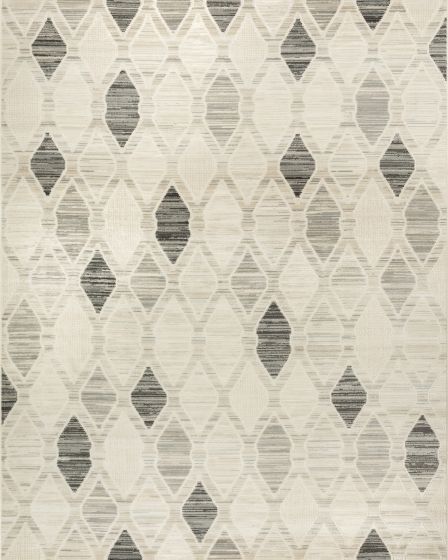 Serenity Home SRH08 Beige Grey Area Rug