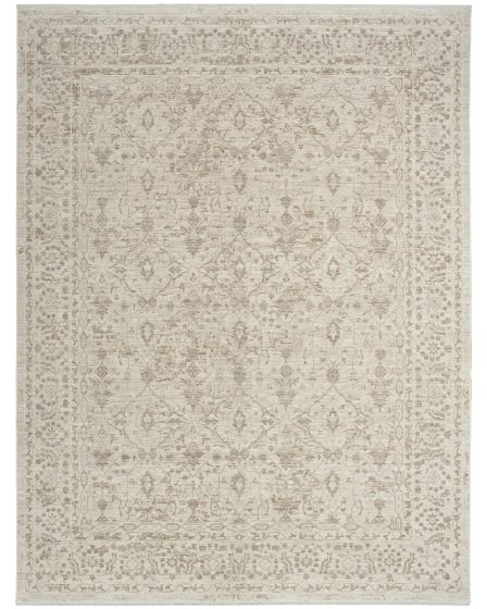 Shadows SHW05 Ivory Grey 10'x13' Area Rug