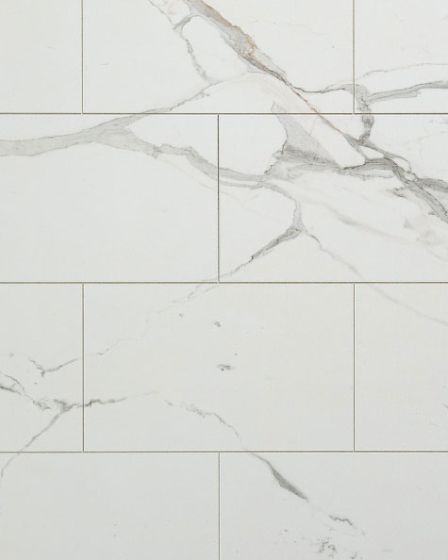 Signature Plus Wall Solutions Carrara Marble PVC Tile