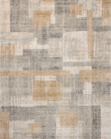 Silas SLA-06 Stone/Wheat Area Rug