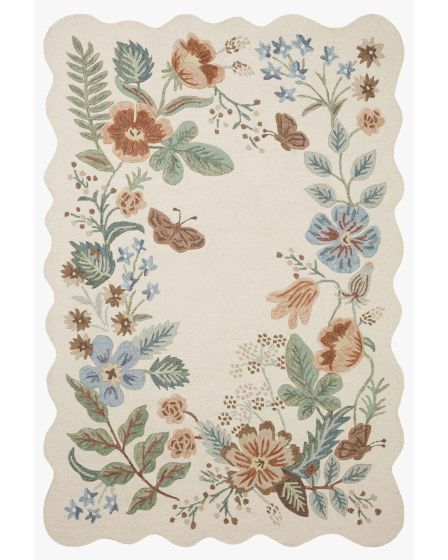 Silhouette SIH-02 Cream Area Rug