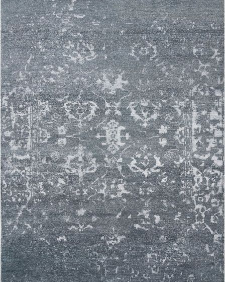 Silk Shadows SHA15 Blue Stone Area Rug