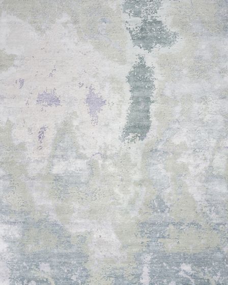 Silk Shadows SHA22 Blue Green 2'x3' Area Rug