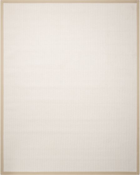 Sisal Soft SSF02 White 13'x9' Area Rug