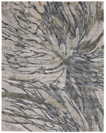 Skyview 39Q8F Gray/Green/Ivory Area Rug