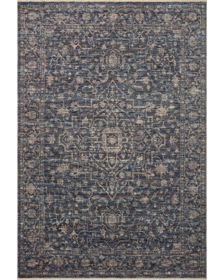 Sorrento SOR-01 Midnight/Natural Area Rug