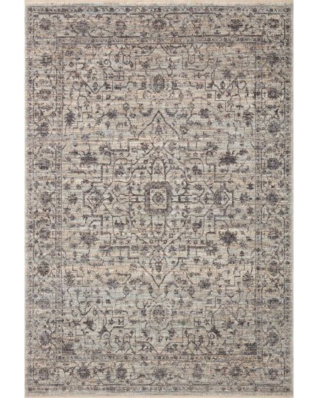 Sorrento SOR-01 Mist/Charcoal Area Rug