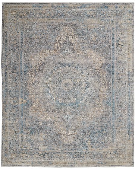 Starry Nights STN06 Cream Blue Area Rug