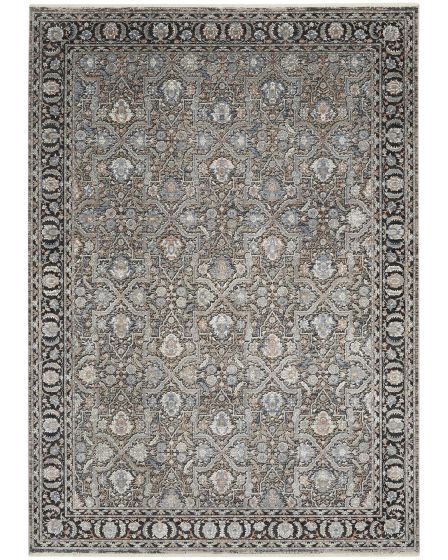 Starry Nights STN10 Grey/Navy 5'3"x7'3" Area Rug