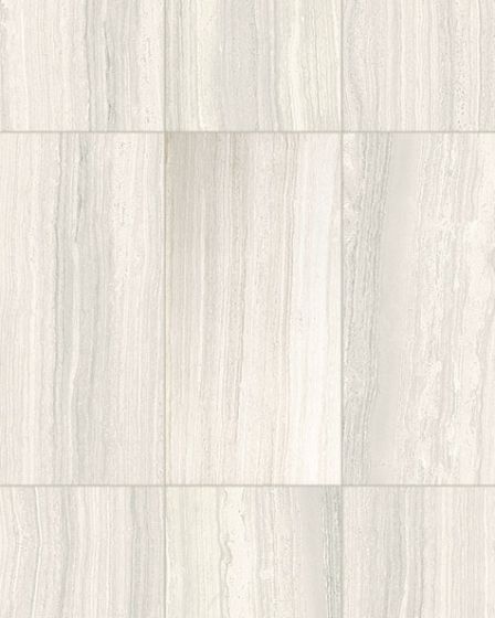 Stream Bianco Porcelain Travertine Tile