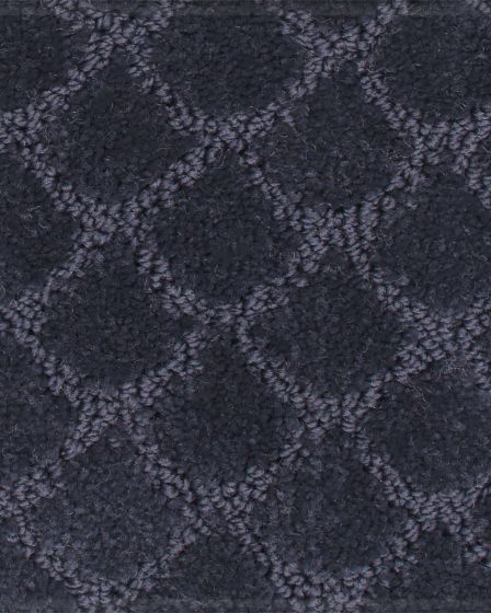 Subtle Etching Dark Blue Carpet