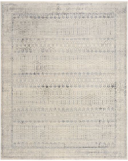Sultana SLL04 Ivory Blue 7'10"x10'2" Area Rug