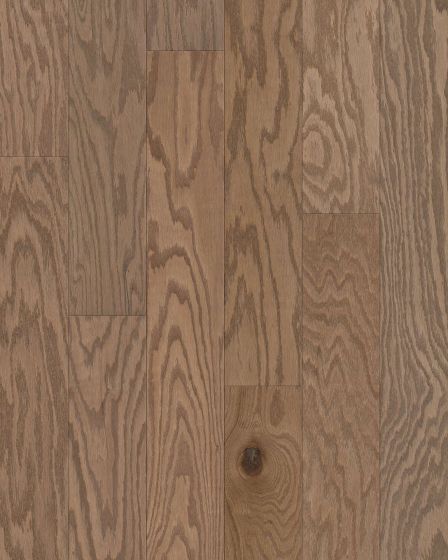 Eclectic Red Oak Art Deco 5" Hardwood