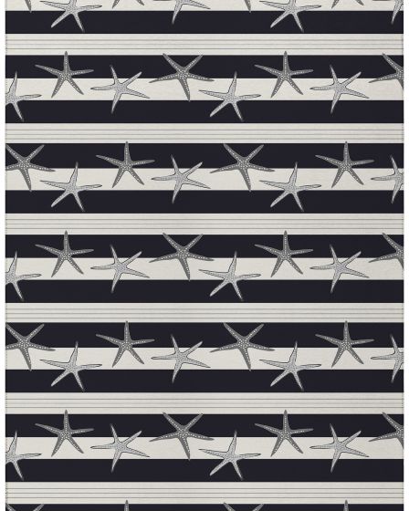 Seabreeze SZ12 Black Area Rug