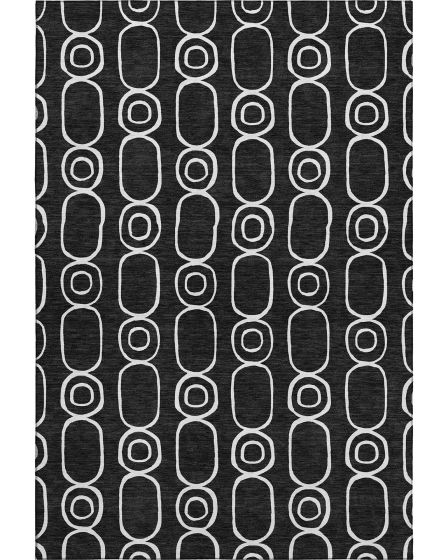 The Reserve TR6 Black 10'x14' Area Rug