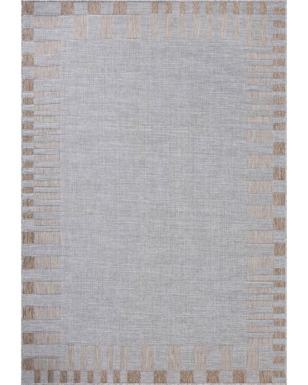 Topanga TOP-08 Silver/Natural Area Rug